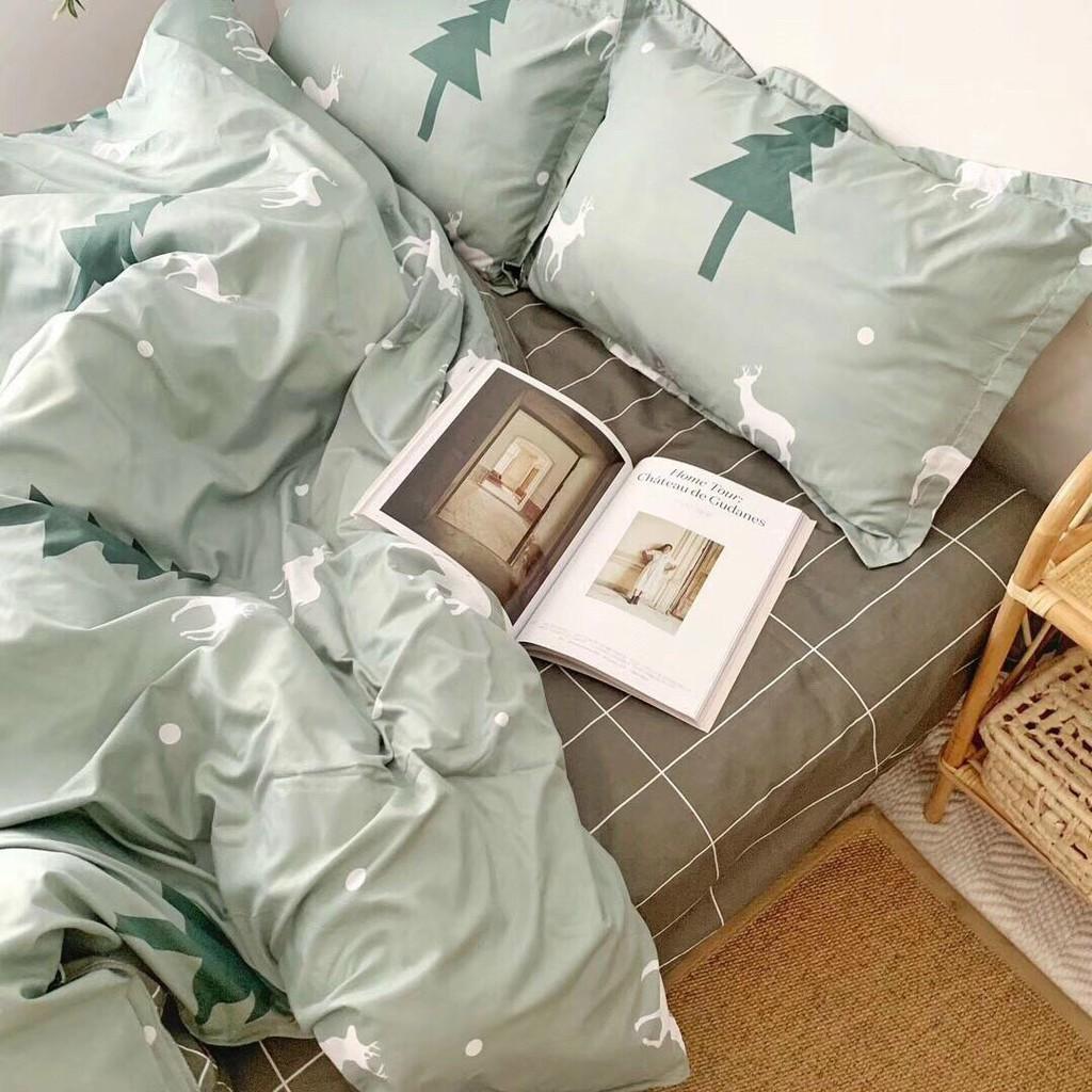 Bộ cotton poly cây thông xanh