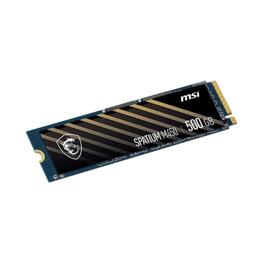 Ổ cứng SSD MSI SPATIUM M450 PCIE 4.0 NVME M.2 500GB GEN4.0 X 4 - Hàng Chính Hãng