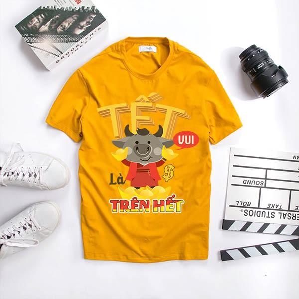 Áo thun TẾT  đẹp | Áo TẾT LÀ TRÊN HẾT siêu độc AT99