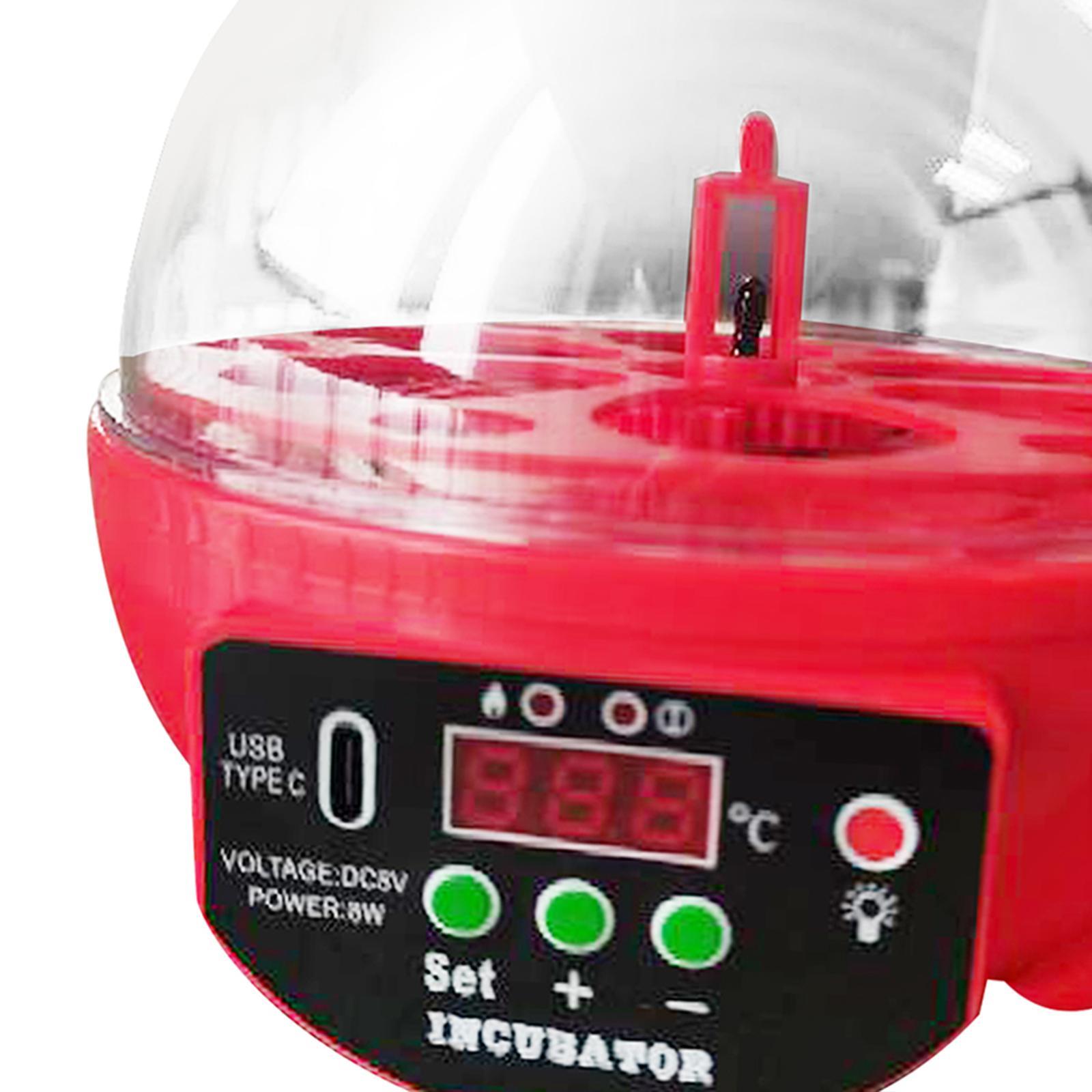 Mini Turning Temperature Control Red Automatic Red Automatic