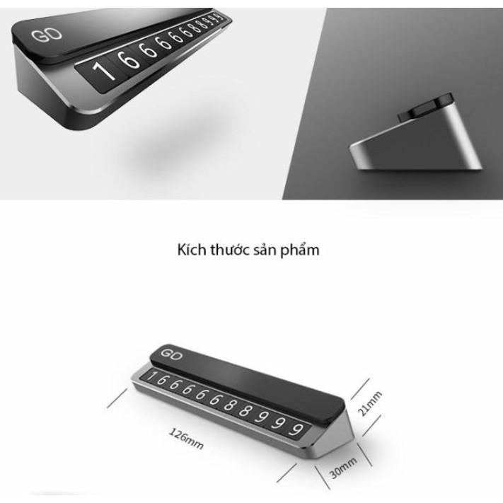 Bảng số DOKIY trên ô tô chất liệu nhôm