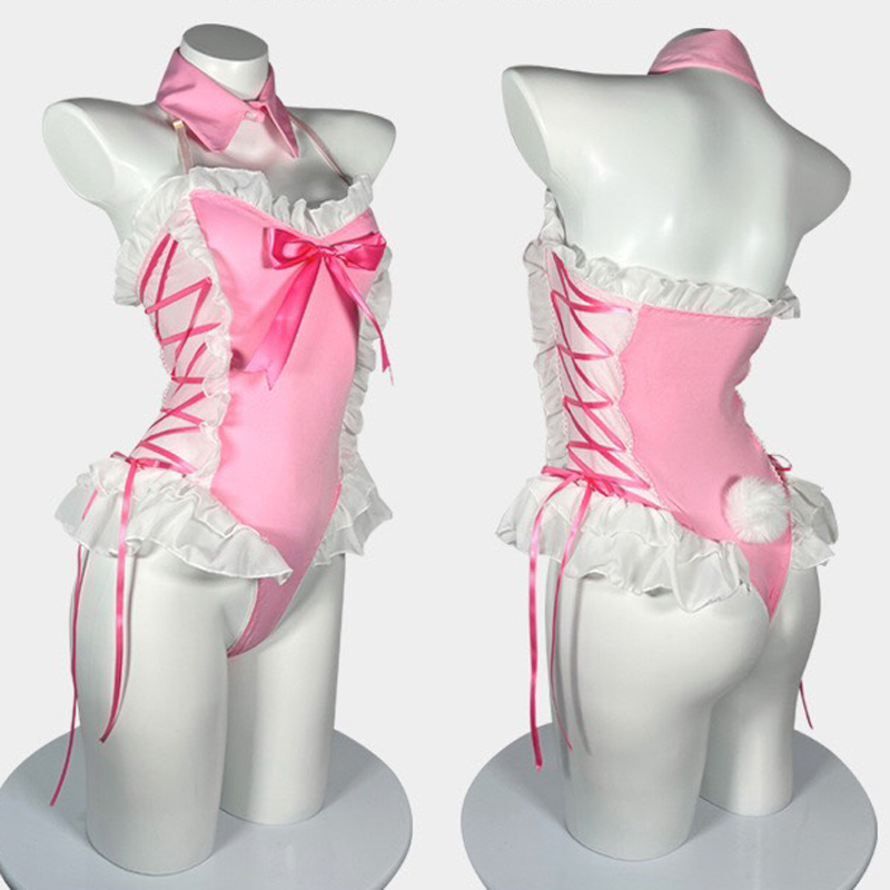 Váy ngủ bodysuit kèm tay mèo sexy gợi cảm P41 - Đầm ngủ bodysuit quyến rũ - Đồ ngủ nữ