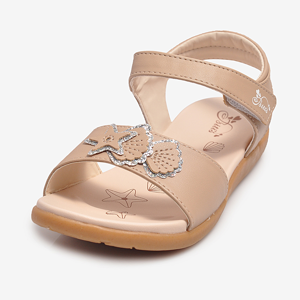 Sandal Bé Gái Biti's BRG000600KEM (Kem)