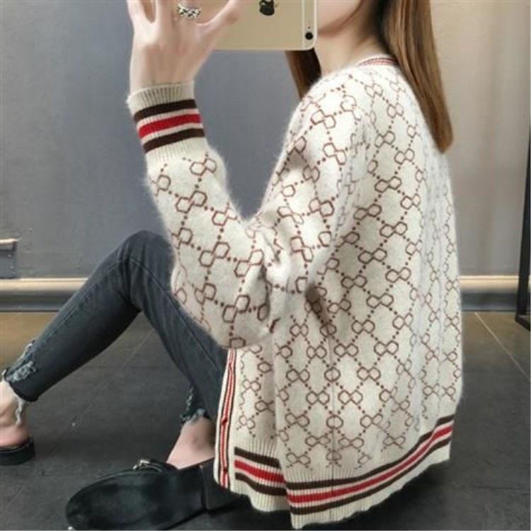 Áo Khoác Cardigan Len Dài Phong Cách Hàn Quốc