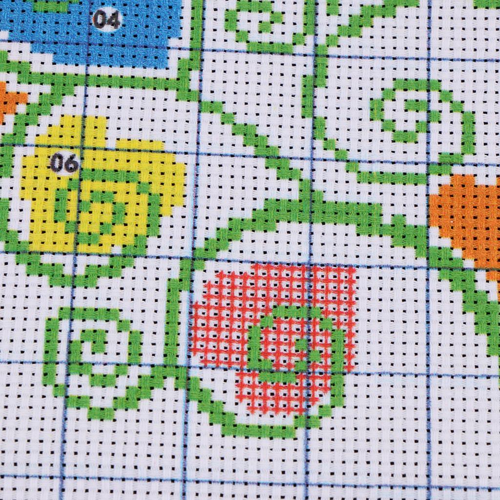 The Giving Tree Stamped Cross Stitch Kit DIY Handmade Needlework for Beginners Kids Adults