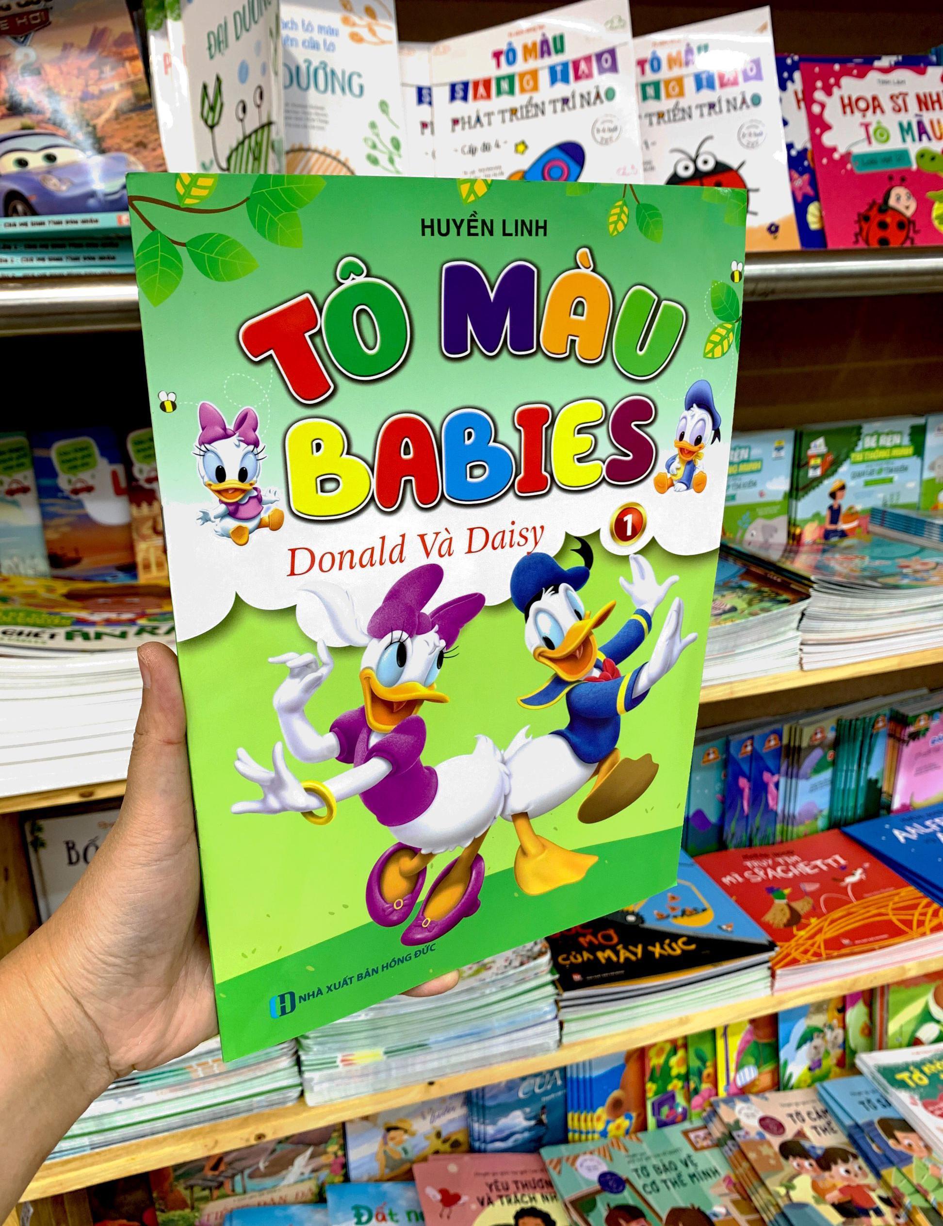 Tô Màu Babies 1 - Donald Và Daisy