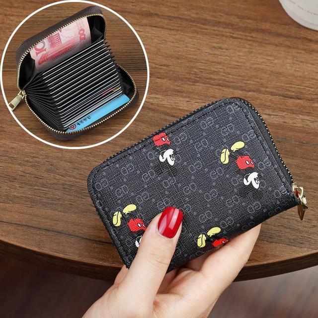 Ví mini đựng thẻ bỏ túi nhiều ngăn dễ thương phong cách Hàn Quốc giá rẻ LUKADO VN36