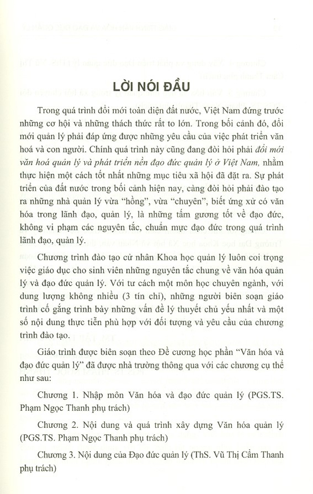 Giáo Trình Văn Hóa Và Đạo Đức Quản Lý