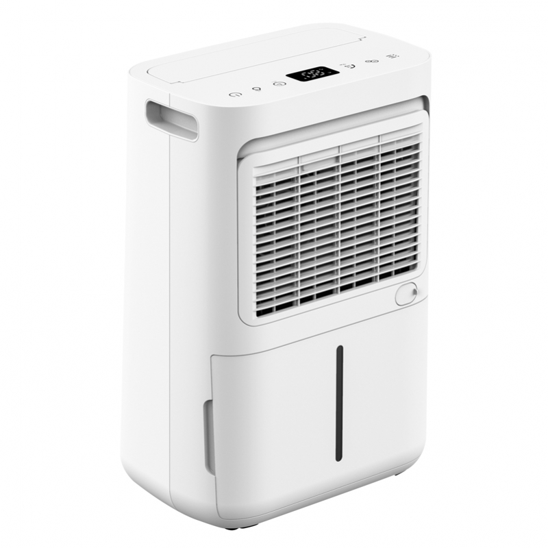 Máy hút ẩm lọc không khí dân dụng FujiE HM-914EC Pro, công suất hút 14 lít/ngày, phòng 20-30m2, chuẩn kháng nước dùng được cho nhà tắm, kết nối wifi - Hàng chính hãng
