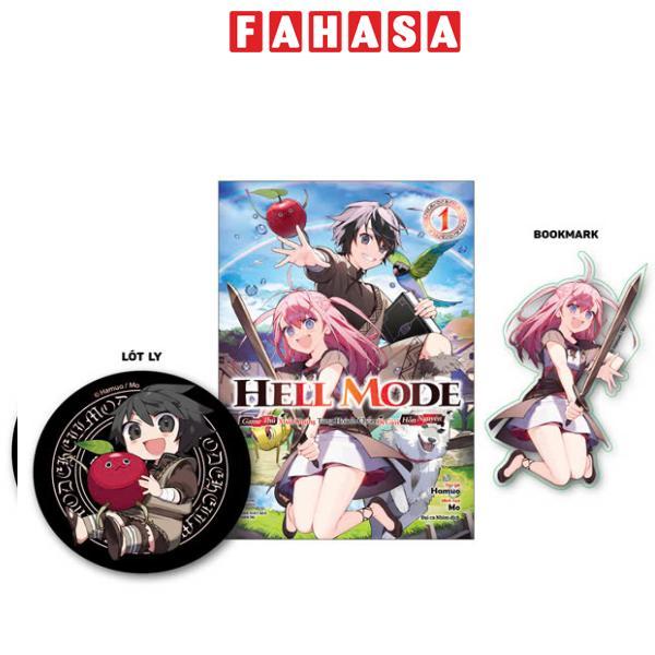 Sách - [Light Novel] Hell Mode - Game Thủ Xuất Chúng Tung Hoành Chốn Dị Giới Hỗn Nguyên - Tập 1 - Tặng Kèm Bookmark + Lót Ly