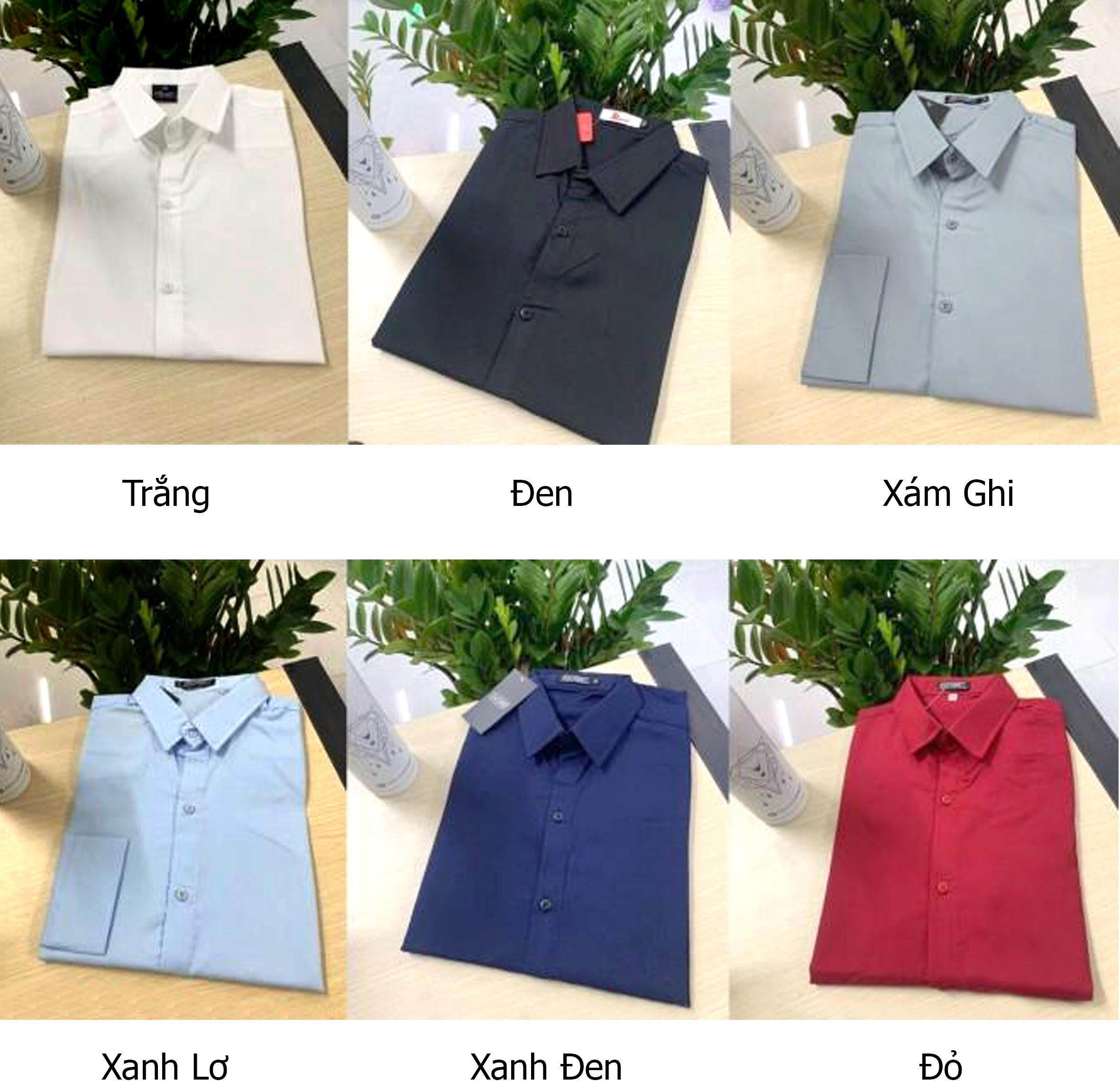 Áo Sơ Mi Nam Dài Tay Vải Lụa Chống Nhăn - Xám Ghi - Xxl