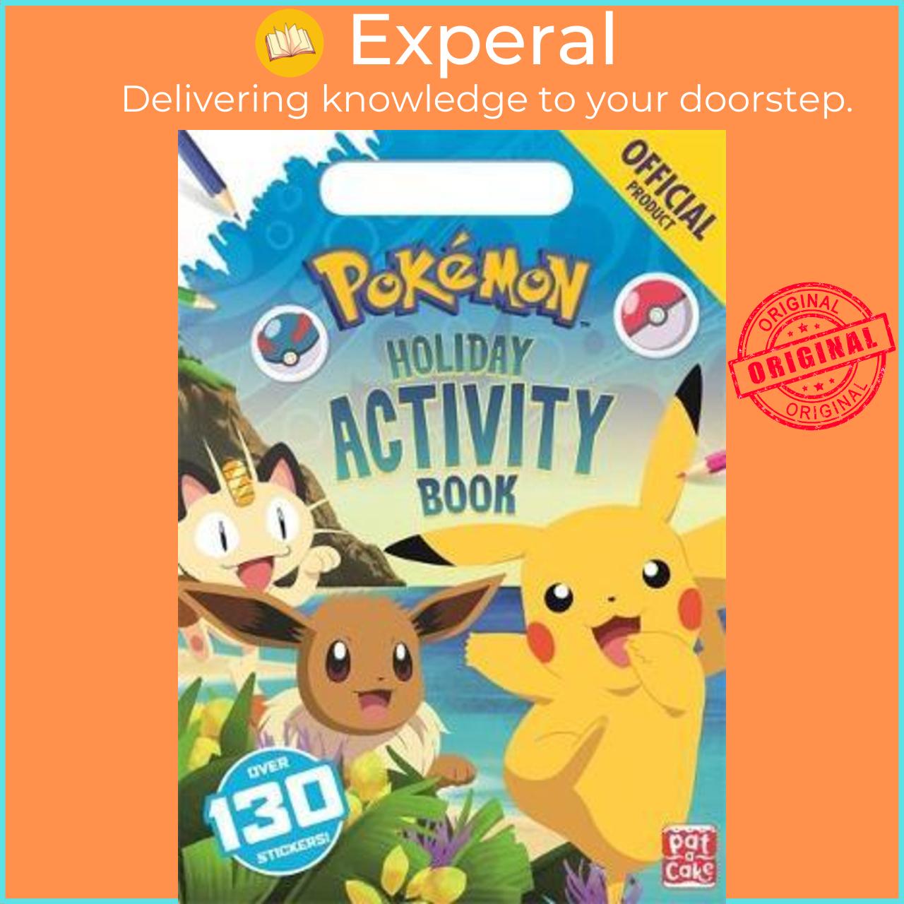 Sách - The Official Pokemon Holiday Activity Book by Pokemon (UK edition, paperback)