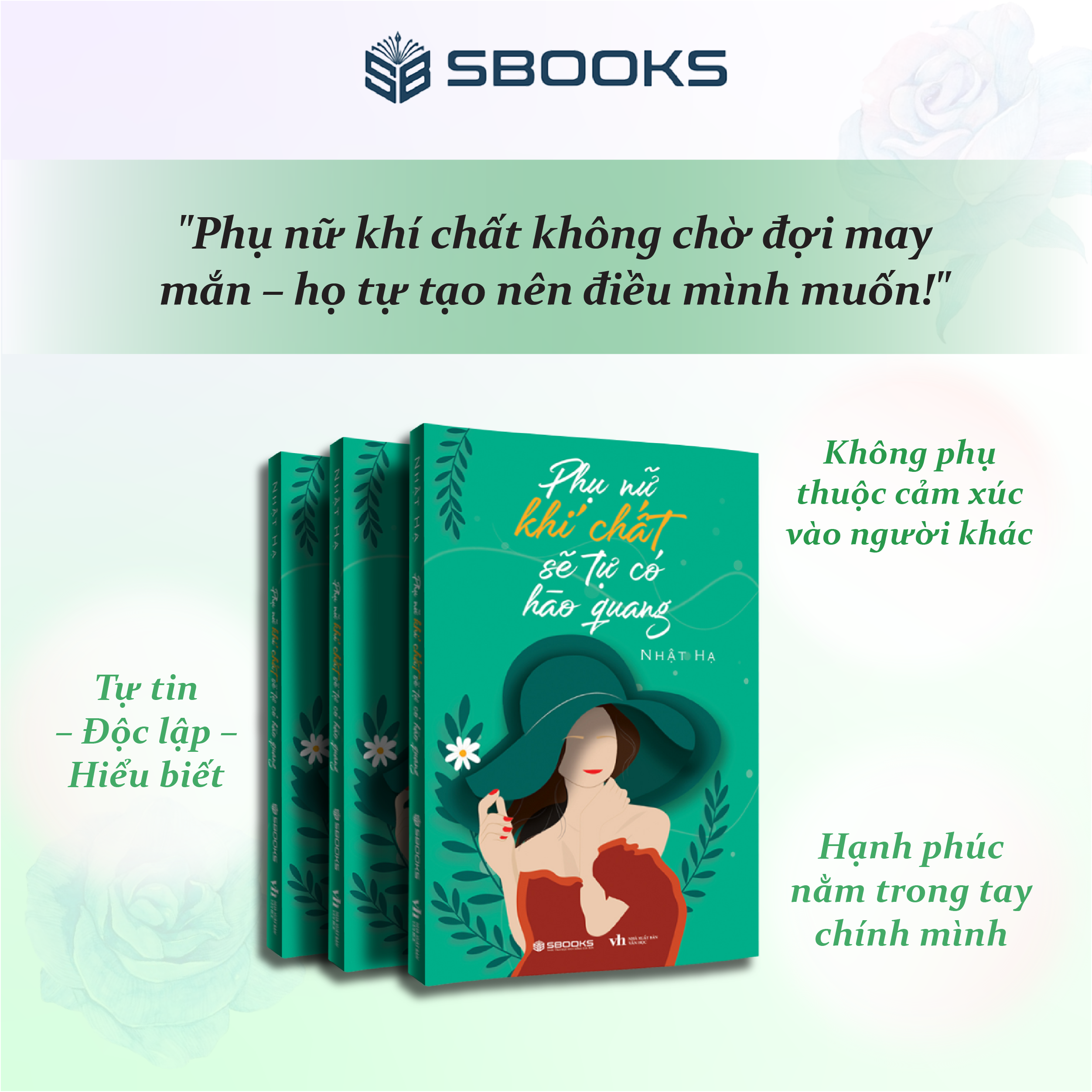 Sách Combo 2 Cuốn: Phụ Nữ Khí Chất Sẽ Tự Có Hào Quang + Sức Mạnh Của Sự Dịu Dàng - SBOOKS