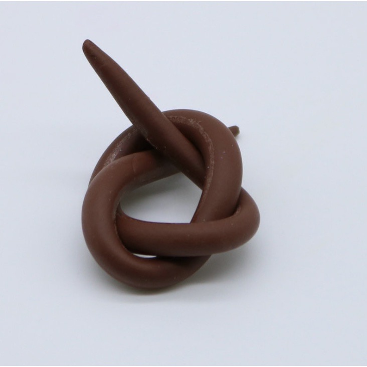 Đất sét nung Polymer Plastic màu nâu 250g