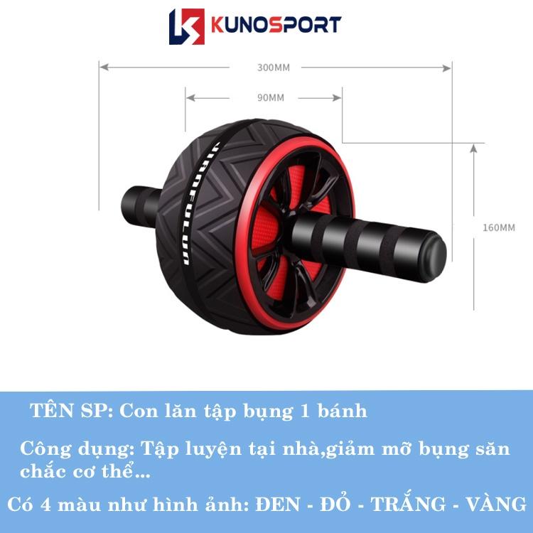 Con lăn tập bụng 1 bánh KUNO SPORT tập bụng tại nhà