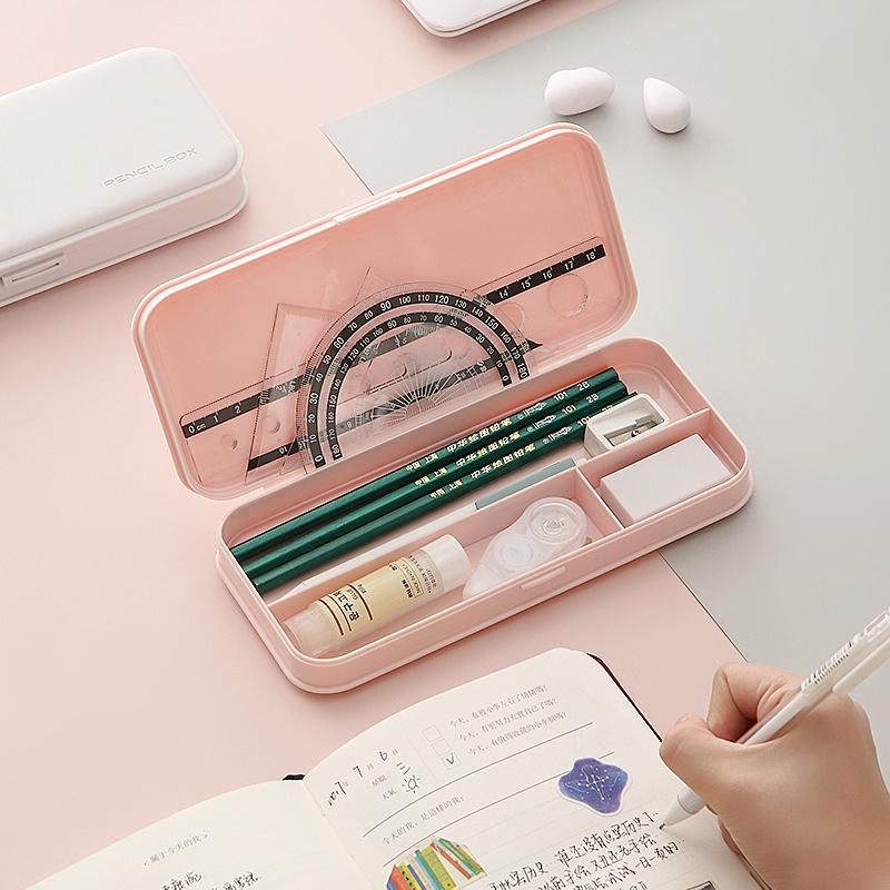 Hộp đựng bút đồ trang điểm nhựa cao cấp bền chắc chẵn Pencil Box ST161