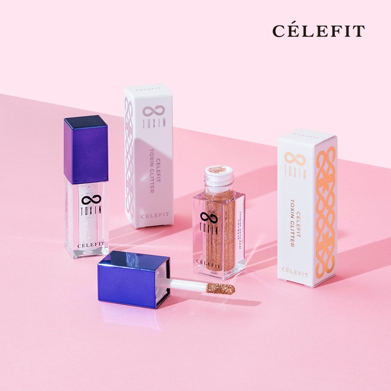 Phấn Nhũ Mắt Célefit Toxin Glitter 3g