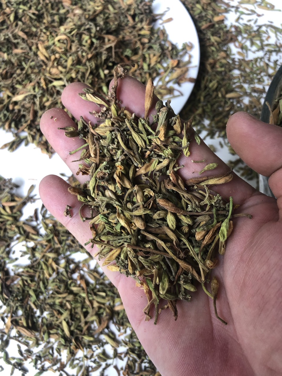 Hoa Đu Đủ Đực sấy khô đóng gói 100g