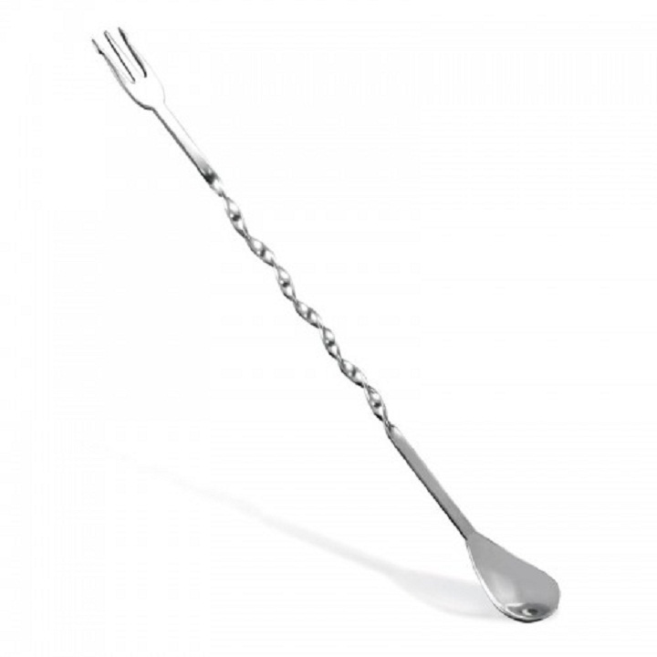 Muỗng khuấy inox pha chế quầy bar 2 đầu cao cấp