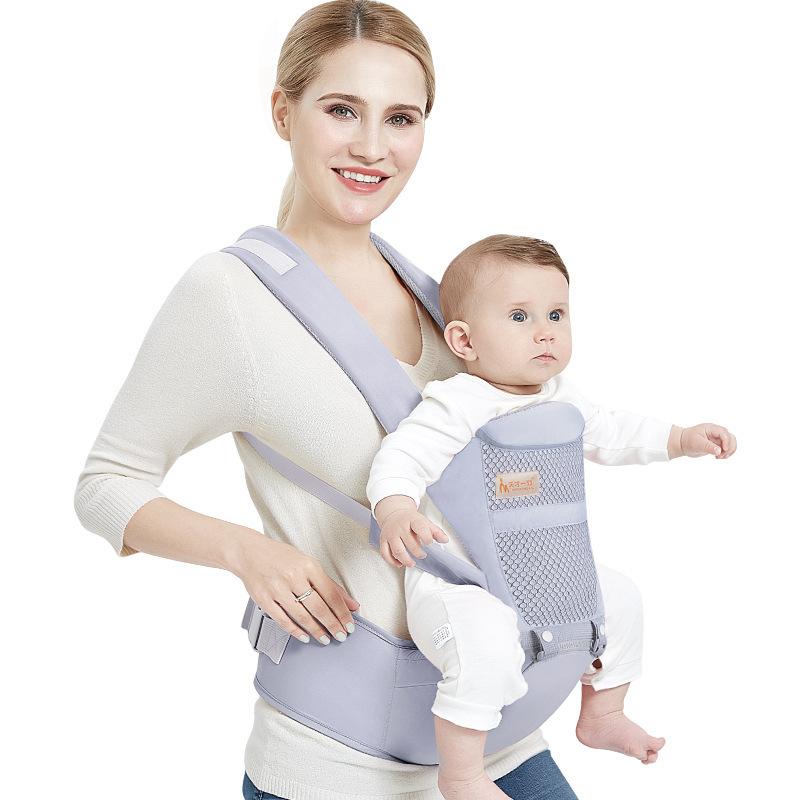 Em Bé Ba Lô Công Thái Kangaroo Hông Ghế Sling Cho Sơ Sinh Mềm Có Cấu Trúc Bọc 0-48 Tháng Trẻ Sơ Sinh Du Lịch hoạt Động Bánh Răng