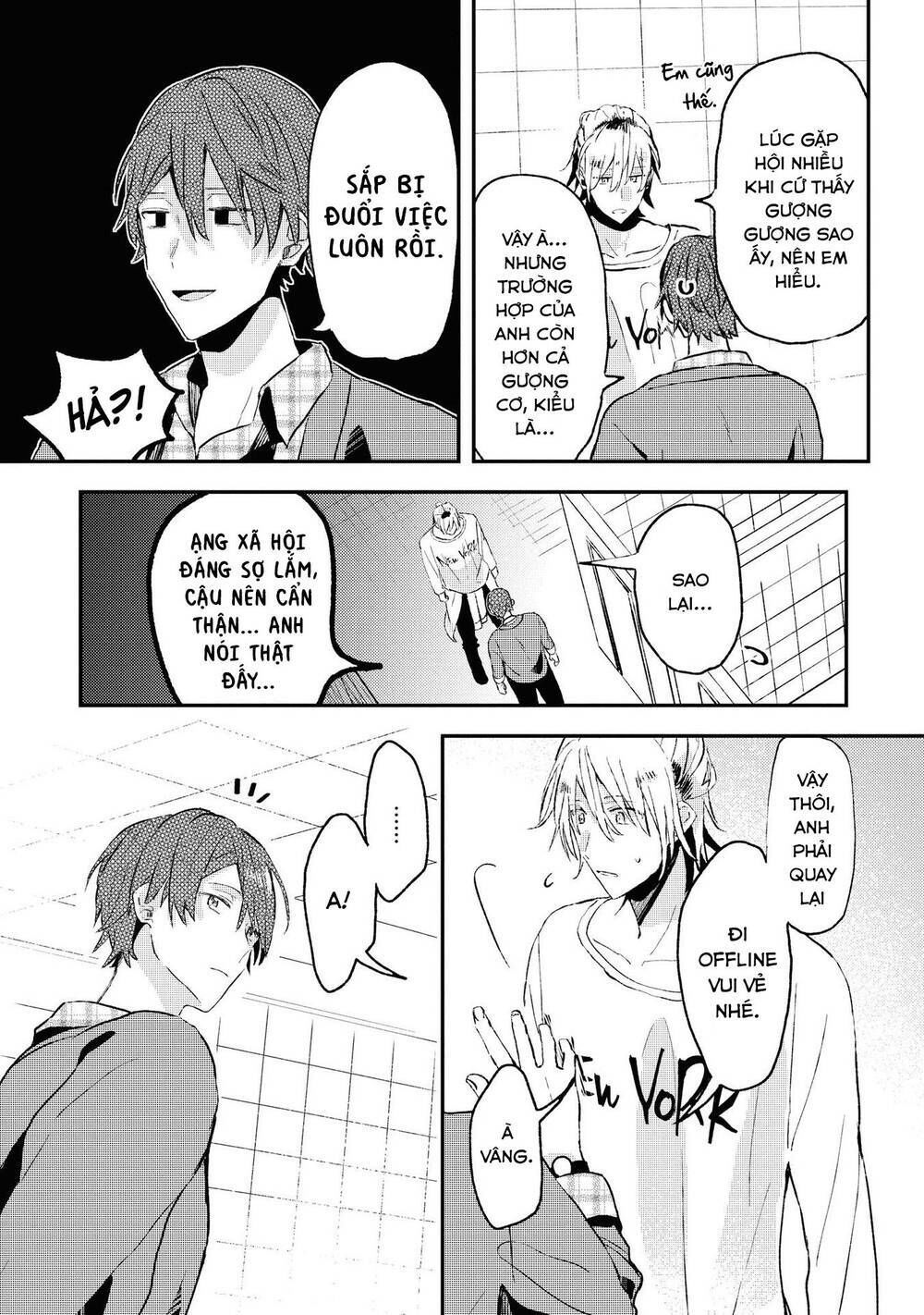 đồng đội game online, té là ngài sếp khó tính chapter 9 9