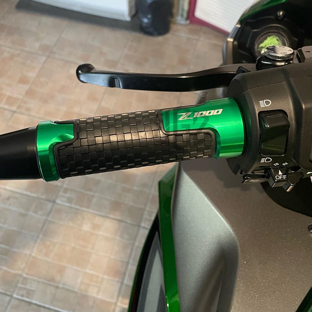 Vỏ Bọc Tay Lái Xe Mô Tô Bằng Cao Su Cho Kawasaki Z1000 Z100Sx