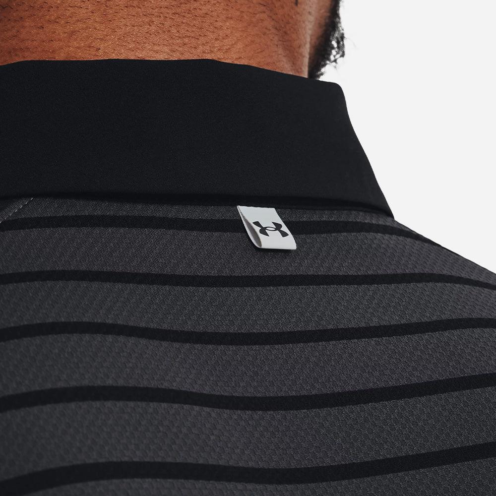 Áo tay ngắn thể thao nam Under Armour Iso-Chill Mix Stripe Polo - 1370092-001