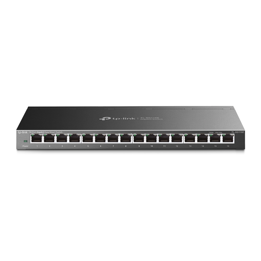 Bộ Chia Tín Hiệu Thông Minh Dễ Dàng TP-Link TL-SG116E 16 Cổng Gigabit - Hàng Chính Hãng