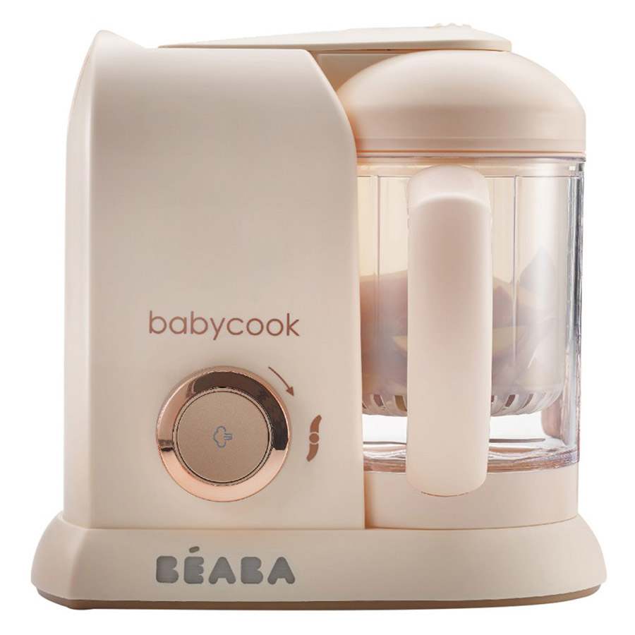 Máy Hấp Xay Đa Năng 4in1 BéaBa Babycook - Hồng Gold