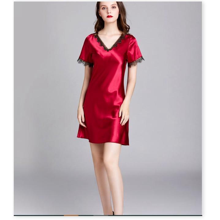 Đầm ngủ phi bóng dành cho nữ Đầm mặc nhà Váy ngủ Váy mặc nhà