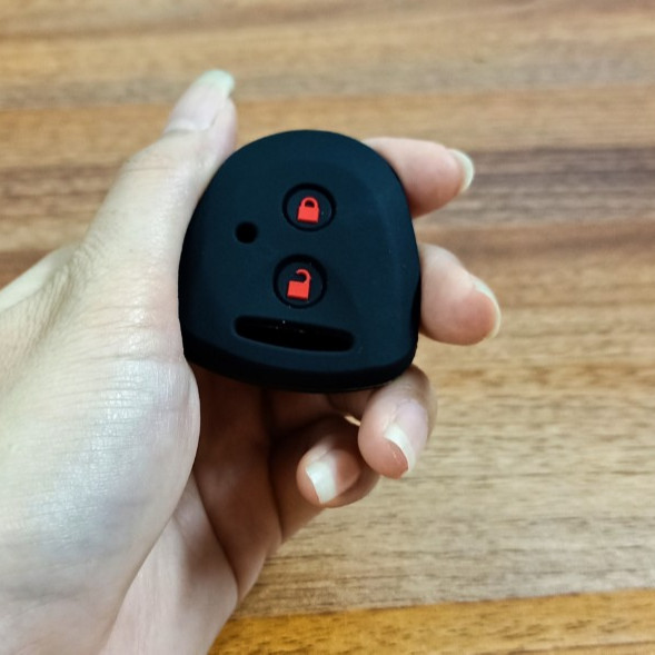 Bọc chìa khóa ốp chìa khóa xe toyota wigo bọc silicon chống va đập