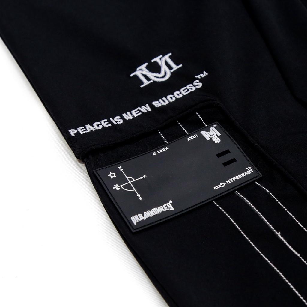 Quần Dài URBAN MONKEY HOMME Đen Kiểu Dáng Độc Đáo