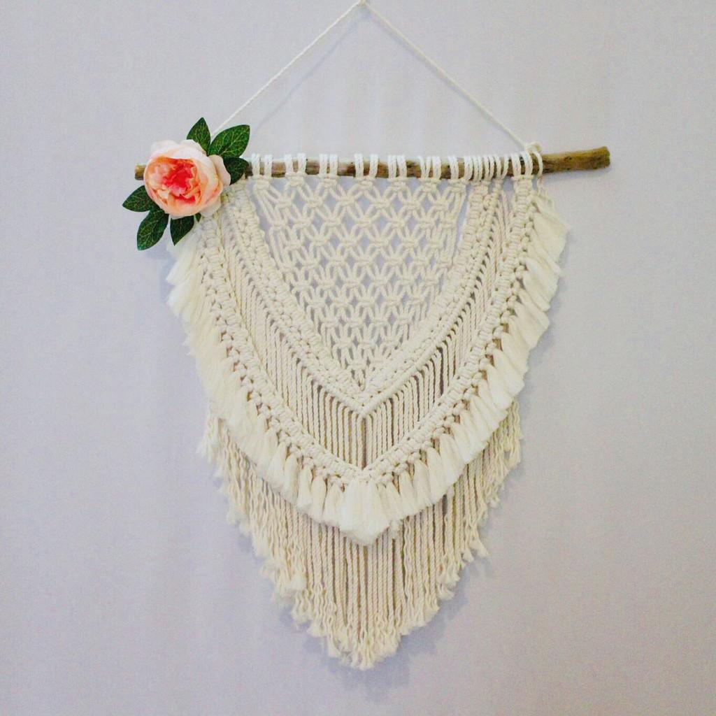 Macrame trang trí phong cách Boho - Ảnh thật - có đủ màu - nhiều mẫu