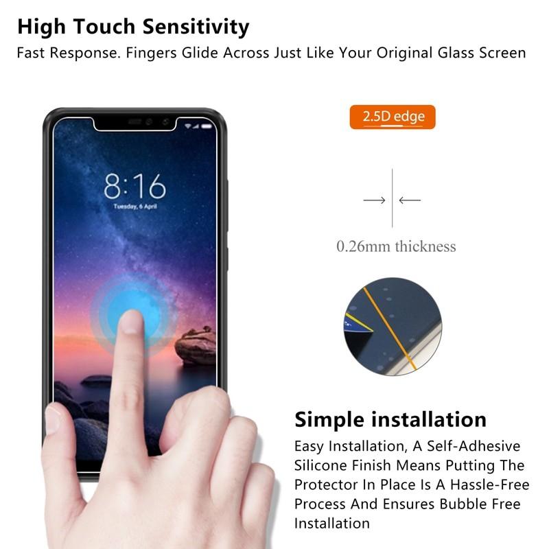 Miếng dán màn hình cường lực dành cho Xiaomi Note 6 Pro