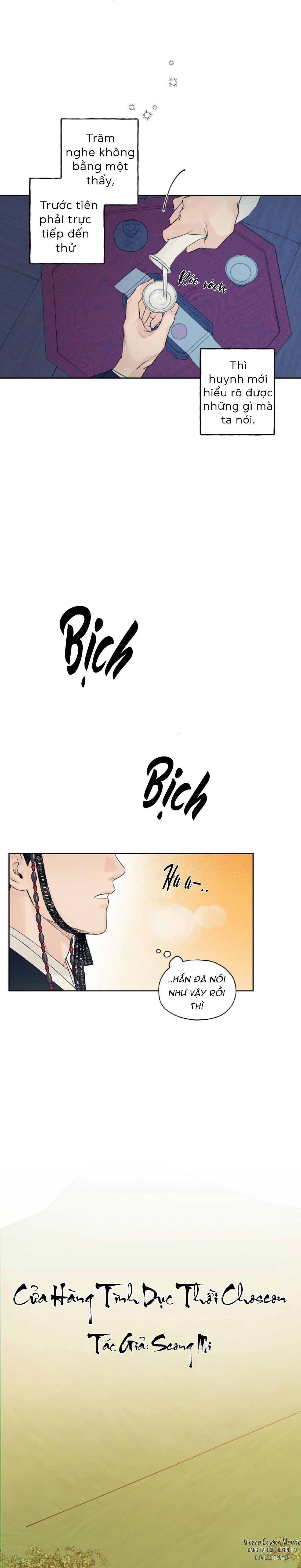 cửa hàng tình dục thời đại choseon chapter 1 11