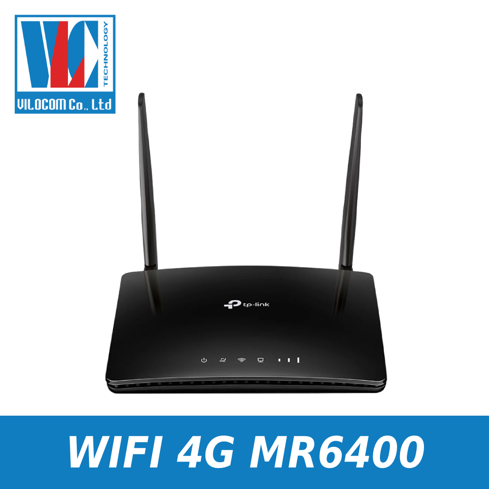 Router phát wifi bằng sim 4G TP-LINK MR6400 4G LTE - Hàng Chính Hãng