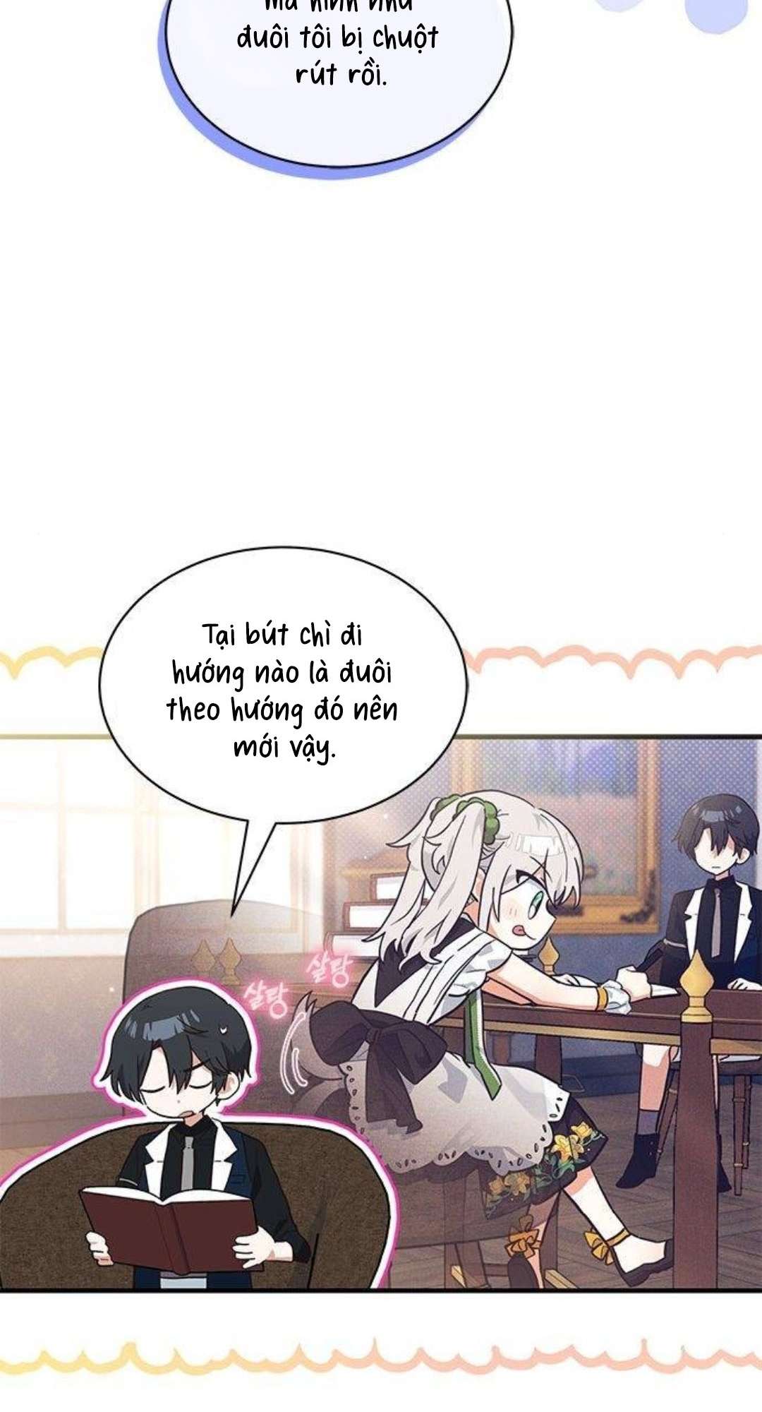 mèo con được gia tộc sói nhận nuôi? chapter 23 42