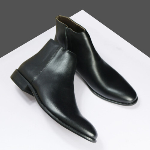 Mẫu giày cao cổ boots phiên bản kéo khóa ( Zip boots )