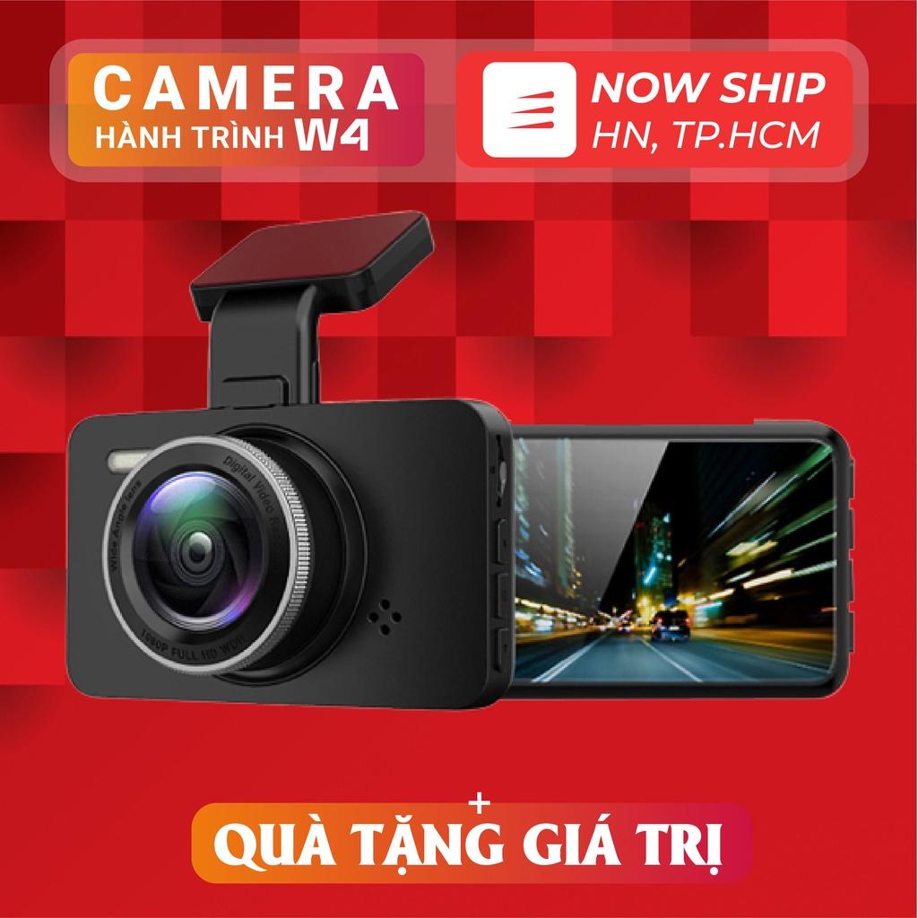 Camera hành trình ô tô W4 XETABON Full HD 1440p camera 2 chiều góc quay rộng, ghi hình kép .Bảo hành 12 tháng