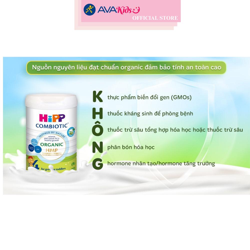 Sữa bột HiPP Organic Combiotic số 4 800g (từ 3 tuổi)