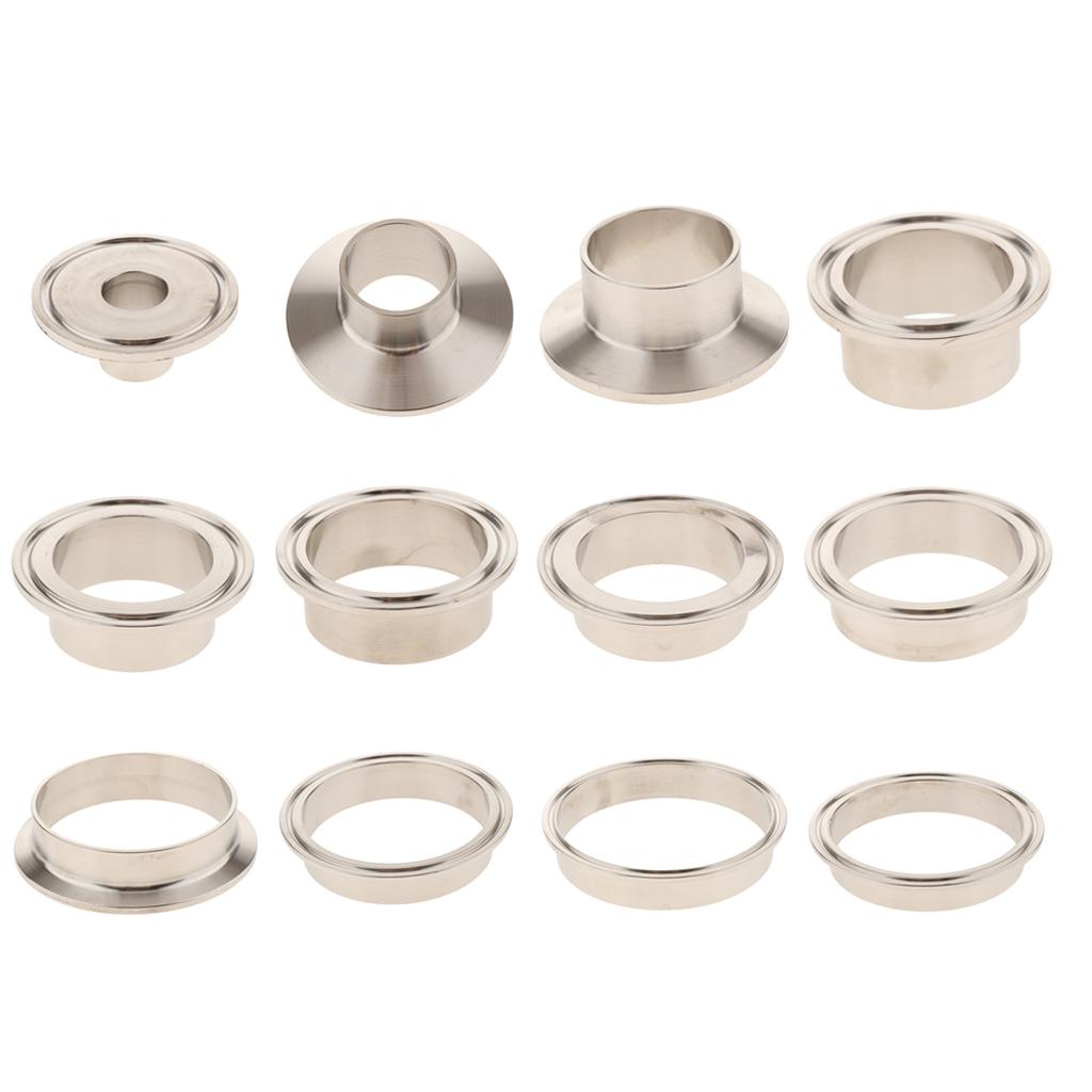 Sanitary Pipe Weld Ferrule Tri Clamp Type Stainless Steel Flange SUS 304