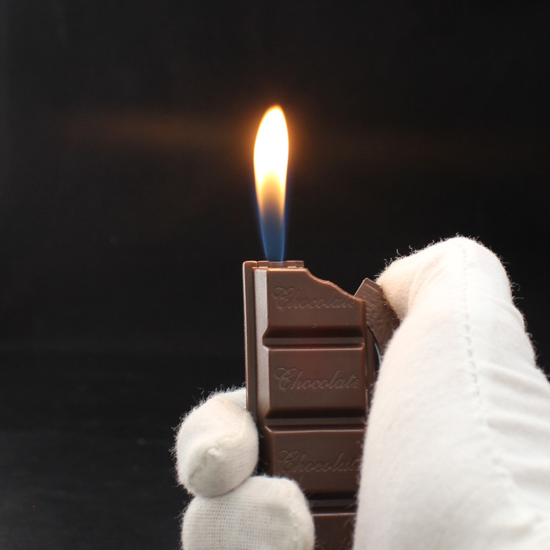 Hộp quẹt bật lửa hình thanh kẹo chocolate -