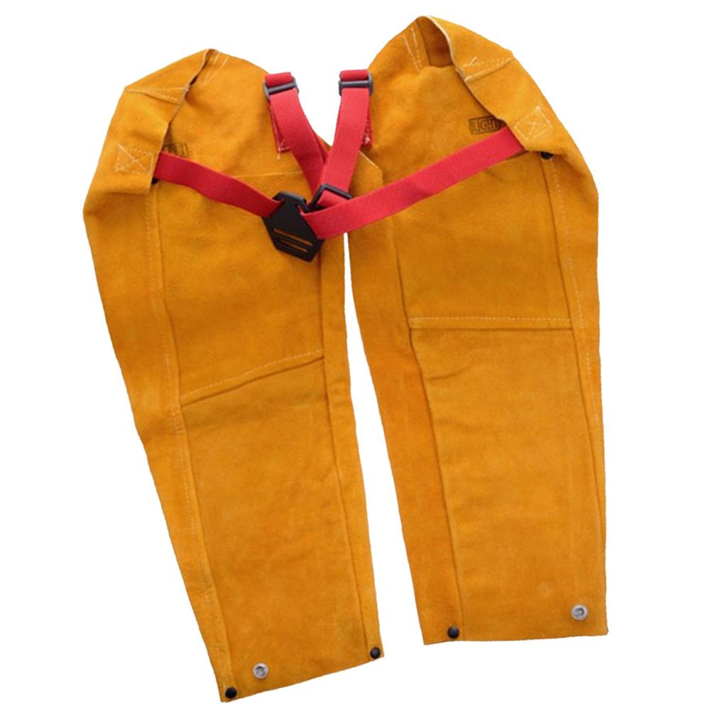 1 Pair Welding Protective Sleeves With Shoulder Extension Heat Resistant