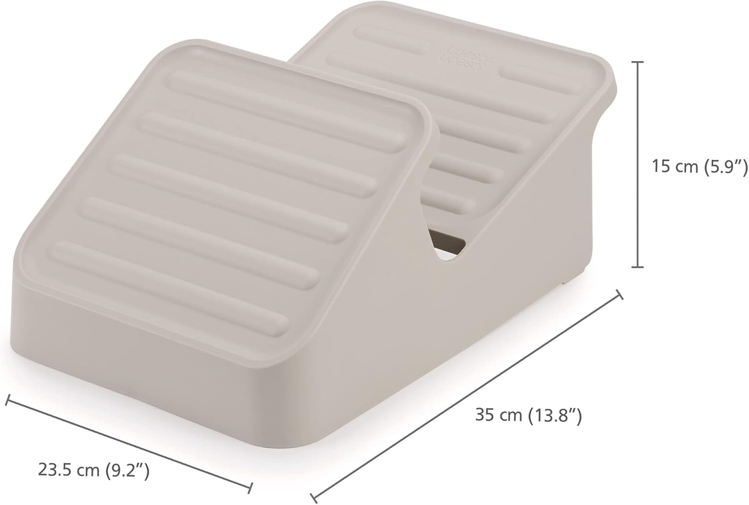 Kệ để giày mini 3 tầng Joseph Joseph Shoe-In Compact (Ecru) Hàng chính hãng