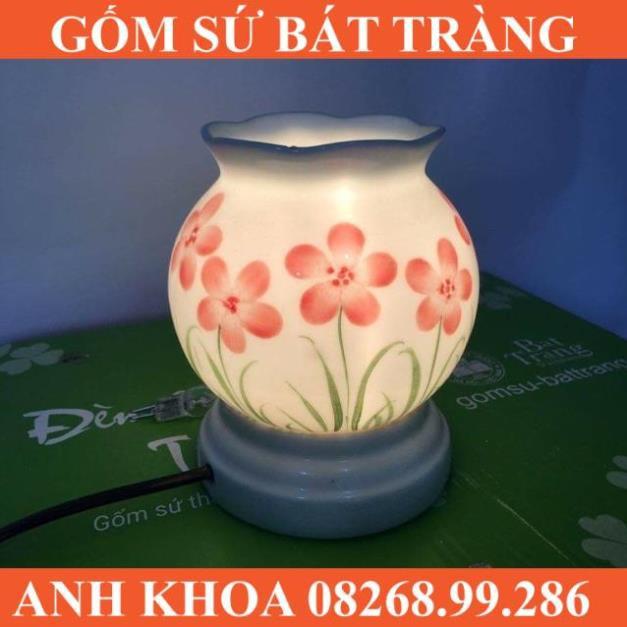 Đèn xông tinh dầu - Gốm sứ Bát Tràng Anh Khoa