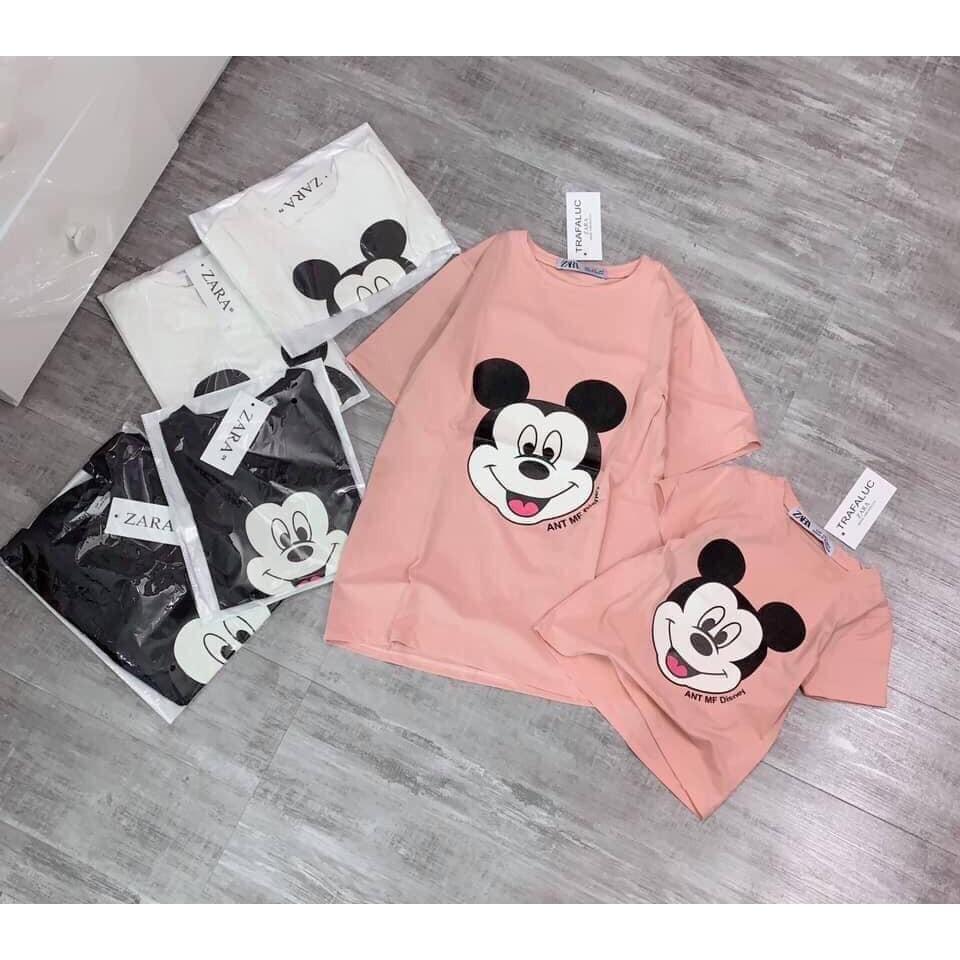 áo thun mickey đôi cho mẹ và bé( áo bé)