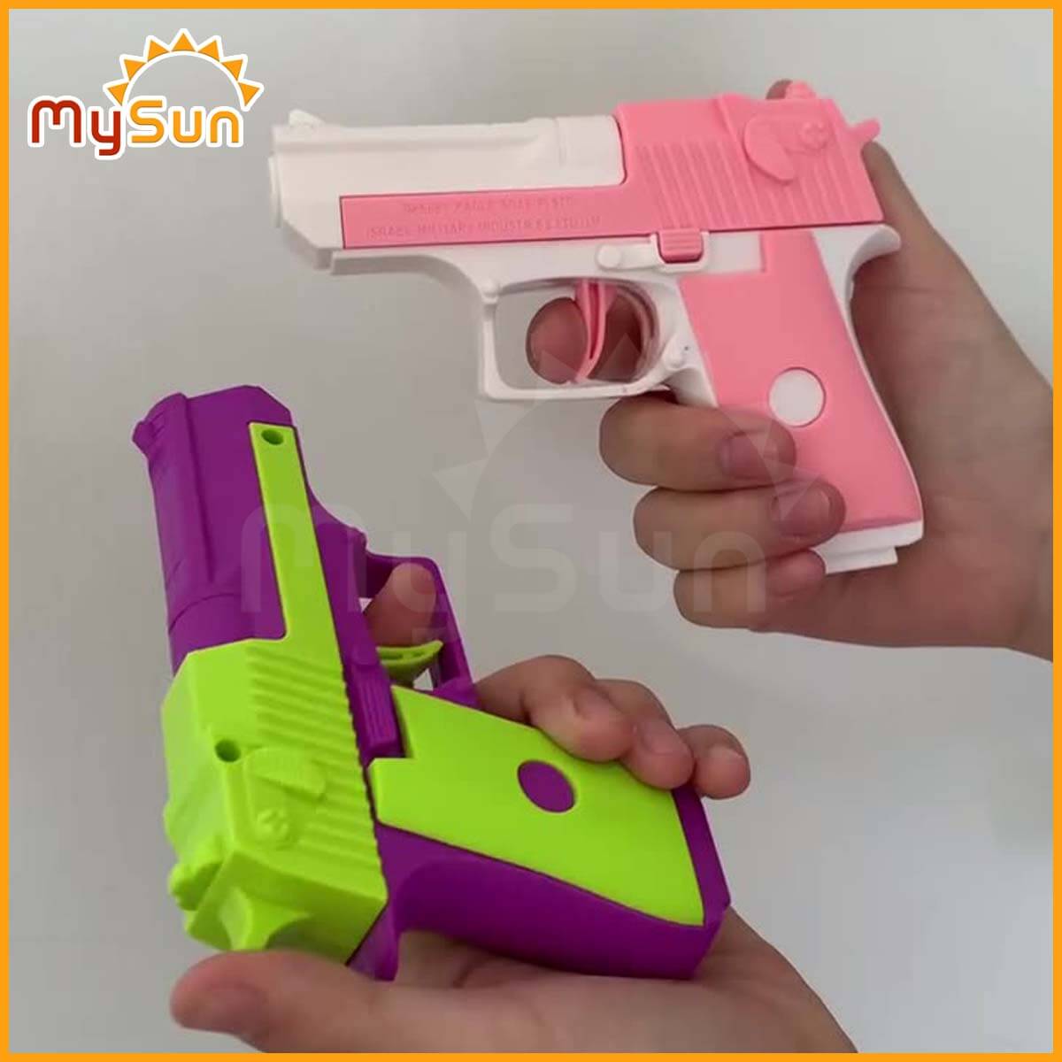 Đồ chơi con dao cà rốt súng vô tri 3d mini giá rẻ mô hình bằng nhựa cho bé