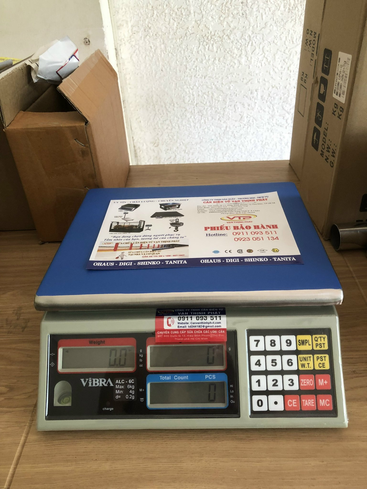 Cân Điện Tử VIBRA ALC 30 kg