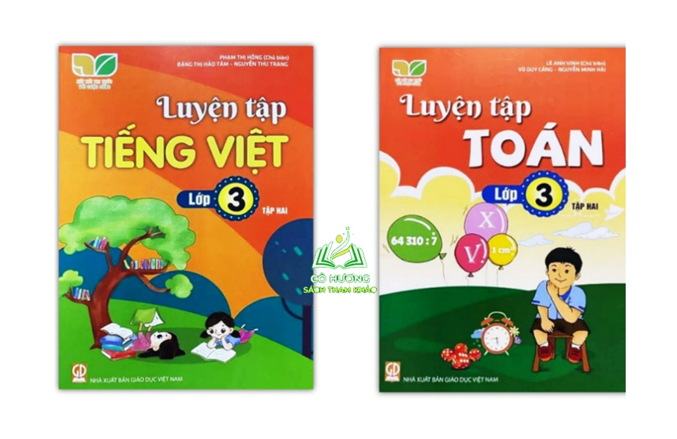 Sách - Combo luyện tập toán + tiếng việt lớp 3 tập 2 ( Kết nối tri thức )