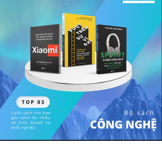 Combo Top 3 Cuốn Sách Về Công Nghệ Và Kinh Doanh Hay Nhất